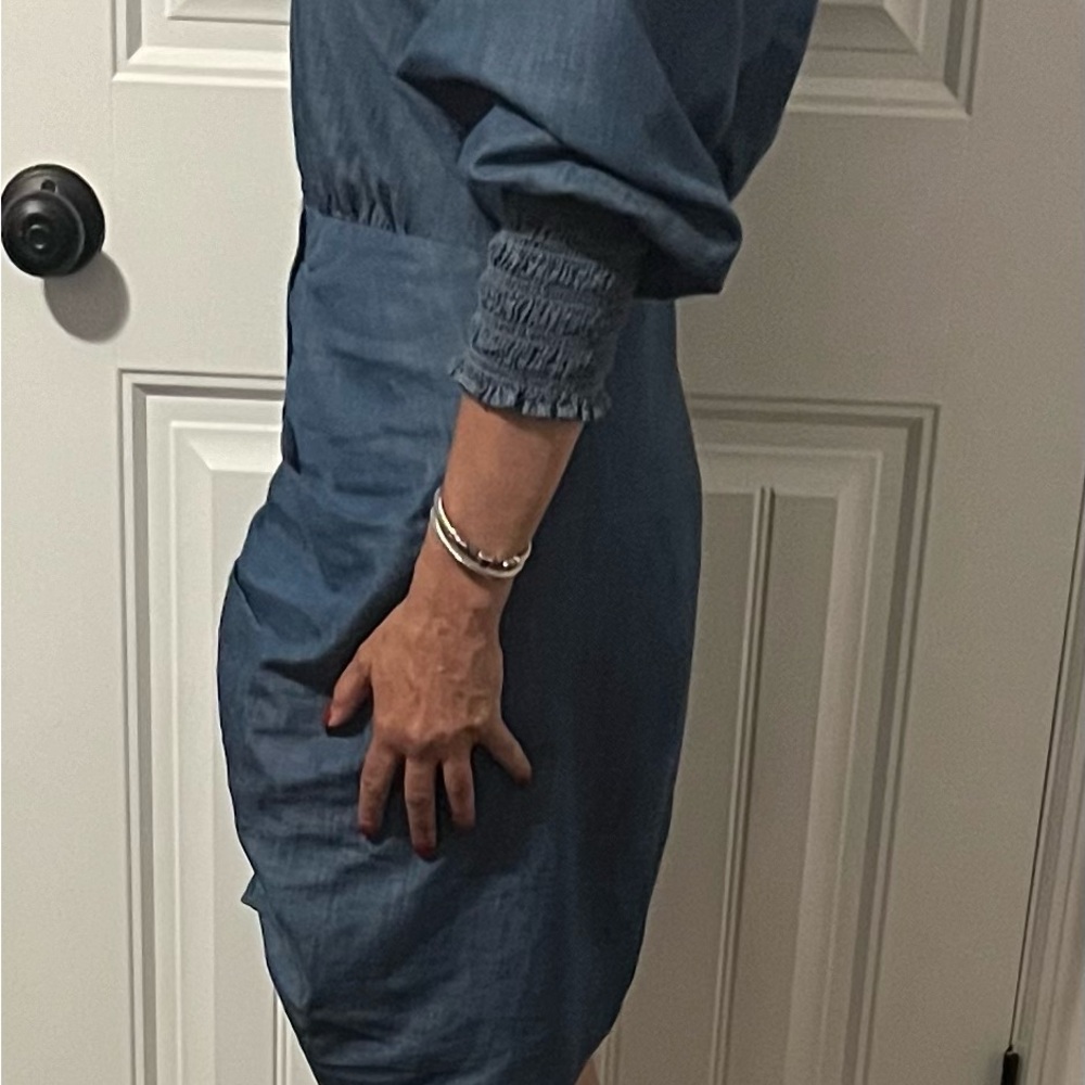 Veronica Beard Allie Dress in Yale Blue. Size 6. Excellent condition! - Picture 7 of 8